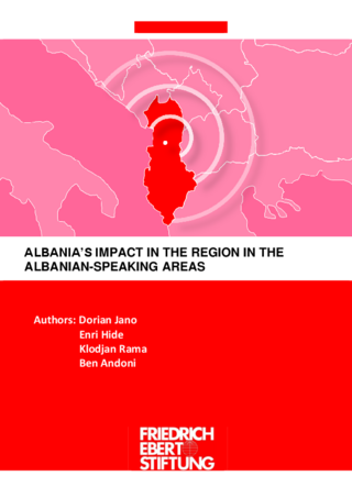Albania's impact in the region in the albanian-speaking areas
