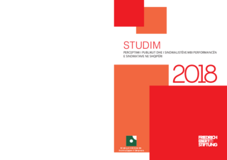 Perceptimi i publikut dhei i sindikalistëve mbi performancën e sindikatave në Shqipëri