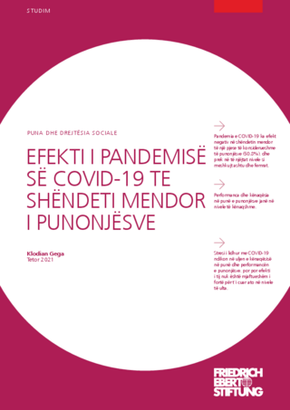 Efekti i pandemisë së COVID-19 te shëndeti mendor i punonjësve
