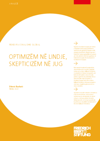 Optimizëm në lindje, skepticizëm në jug